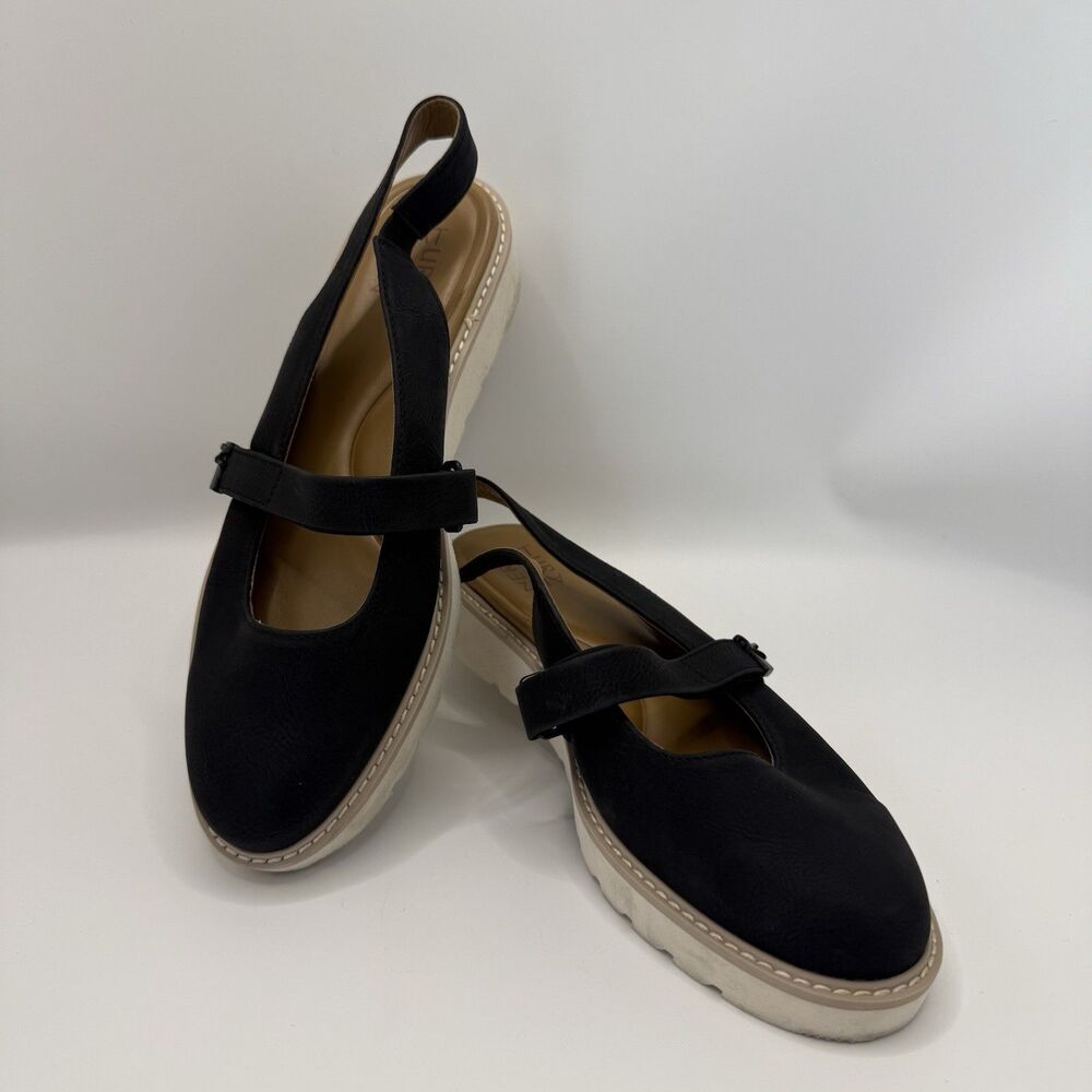 Naturalizer Edison Slingback Women's 9.5M Black Mary Jane